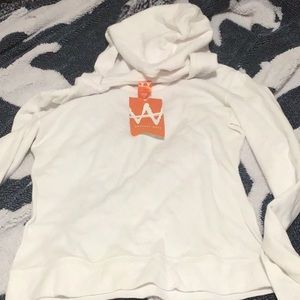 White long sleeve hoodie